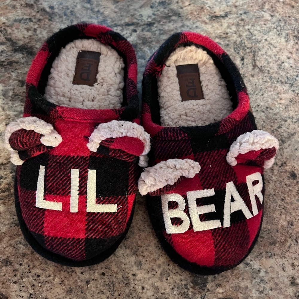 Christmas “Little bear” Deerfoam slippers